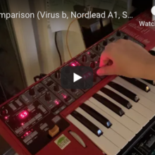 Video: Filter comparison (Virus b, Nordlead A1, Serum) by recreating Sasha – Xpander & X-Cabs Engage